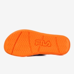 Fila Slick Thong - Naisten Sandaalit - Sininen/Oranssi | FI-84451